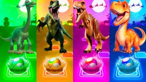 Coffin Dance Динозавры 200 уровень - Мультики про Динозавров | МУЛЬТФИЛЬМЫ ДИНОЗАВРЫ в Tiles Hop