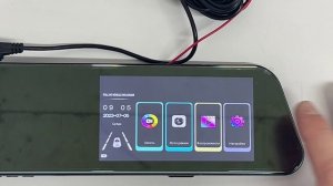 Зеркало заднего вида со встроенным регистратором 1080р + задняя камера 720p