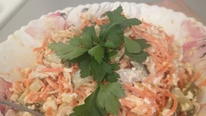 Салат "Лисичка"