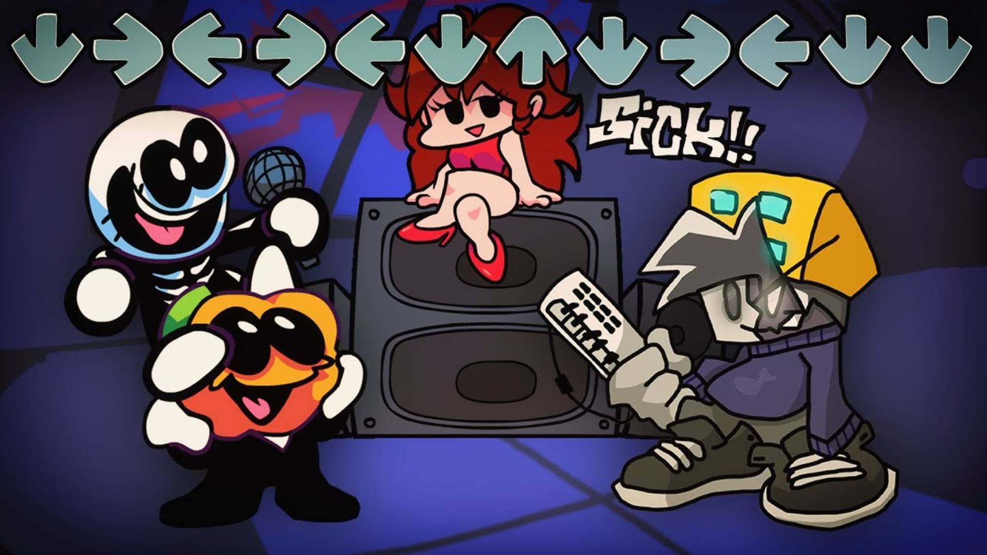 НАЖИМАЙ на ПРАВИЛЬНЫЕ СТРЕЛОЧКИ в Friday Night Funkin смотреть онлайн