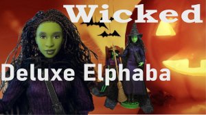 Wicked Deluxe Elphaba doll. Зелёная кукла злая ведьма Эльфаба