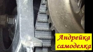 Проверка ремня ГРМ на Рено К7М при неполной разборке.