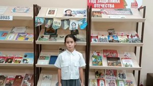 Идрисова Рената, 3 б класс, читает стихотворение М. Ю. Лермонтова "Белеет парус одинокий"