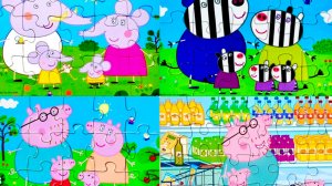 Свинка Пеппа пазл 🧩 для детей | видео для детей