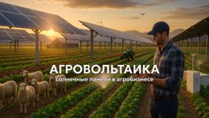 Агровольтаика в 2025: невероятные преимущества солнечных панелей на ферме