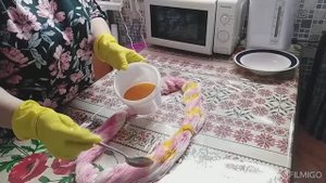 ПОКРАСИЛА РАССКАЗОВСКУЮ ПРЯЖУ  /// ЧТО ЖЕ ПОЛУЧИЛОСЬ ///