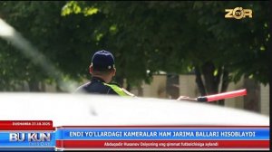 Энди йўллардаги камералар ҳам жарима балларини ҳисоблайди