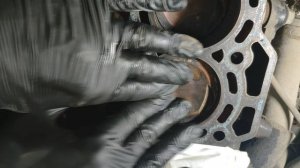 Daewoo Matiz перекладка поршня