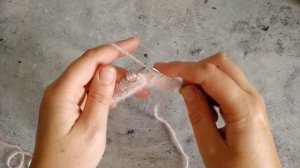 Как вывязать петлю для пуговиц