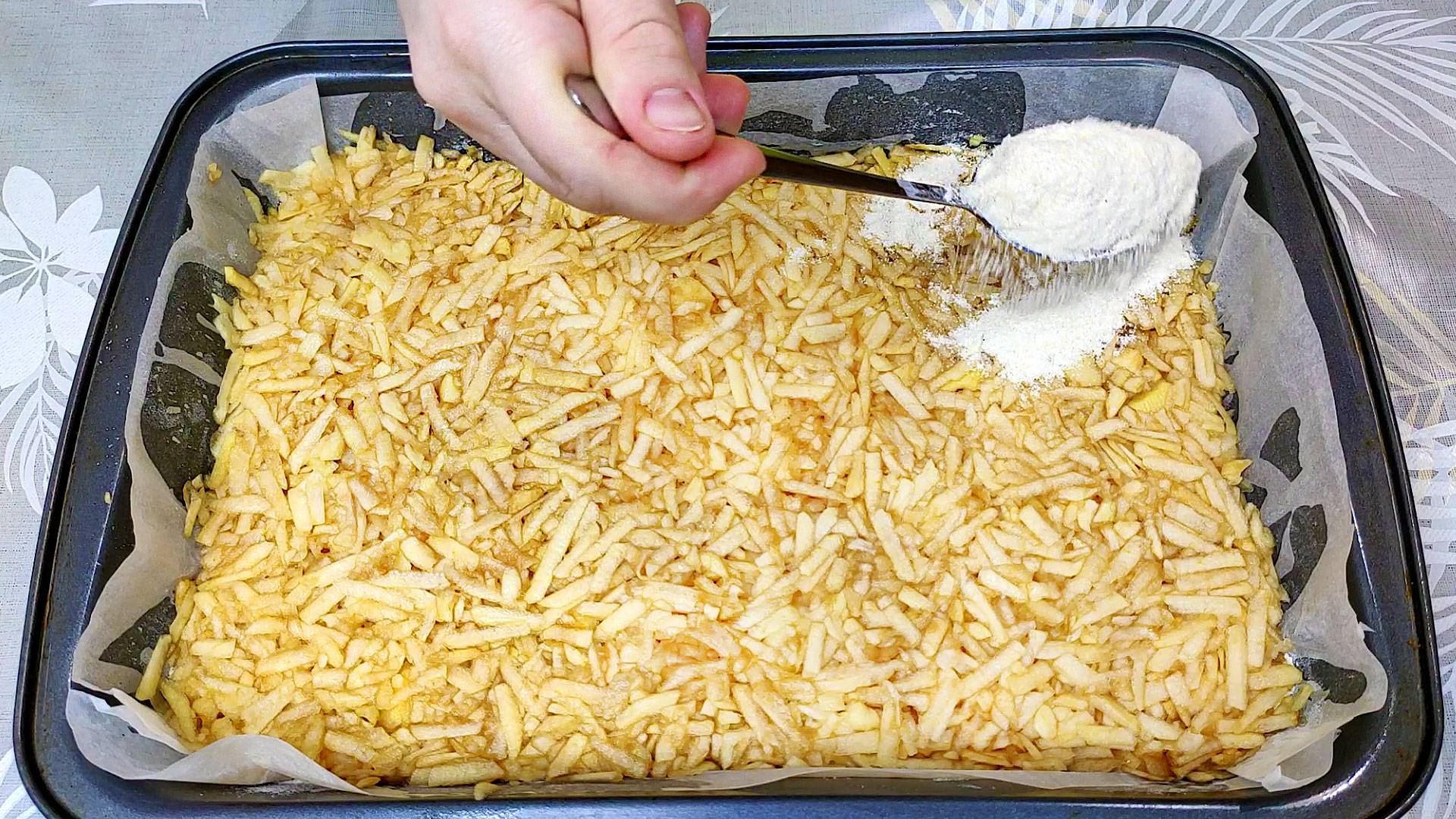 Пеките хоть Каждый день🍎Все смешал и в духовку!Самый вкусный,Быстрый и Бюджетный Яблочный пирог!