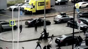 Мигранты устроили массовую драку в Прокшино 2 камера