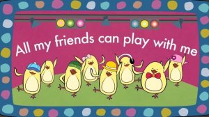 Friends Song, Verbs Song for Kids, The Singing Walrus