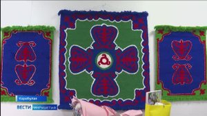 60 творений необычайной красоты представила ковровщица из Ингушетии