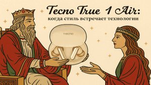 Tecno True 1 Air: когда стиль встречает технологии