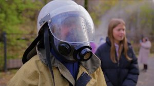 Школа №4 стала площадкой для проведения «Большой пожарной игры». Соликамск ТВ.