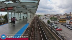 🚂 4К SmartTV ➤ По Красной ветке метро Чикаго до 95/Дан-Райан, в реальном времени! (2025)