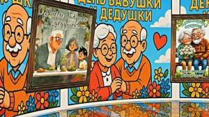 С Днём Бабушек и Дедушек 1! Праздничное поздравление С Днём Бабушек и Дедушек!