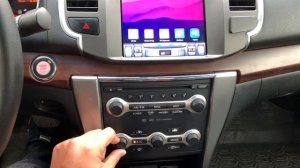 Установка магнитола в стиле Tesla на Nissan Teana, j32.