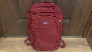 Распаковка и обзор рюкзака RIVACASE 5432 red