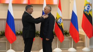 Работники Михайловского ГОКа получили государственные награды