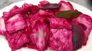 Маринованная капуста ПЕЛЮСТКА со свеклой. Капуста БЫСТРОГО ПРИГОТОВЛЕНИЯ