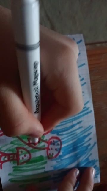 рисуем грибы