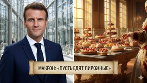 👑💥«Пусть едят пирожные»: Как фраза из прошлого раскрывает суть политики Макрона сегодня