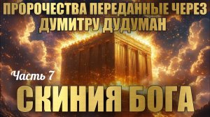 Пророчества, переданные через Думитру Дудуман. Часть 7. СКИНИЯ БОГА