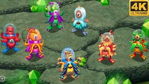 Призматический Винкер - Все Версии (My Singing Monsters, Мои Поющие Монстры, Msm, Мсм)