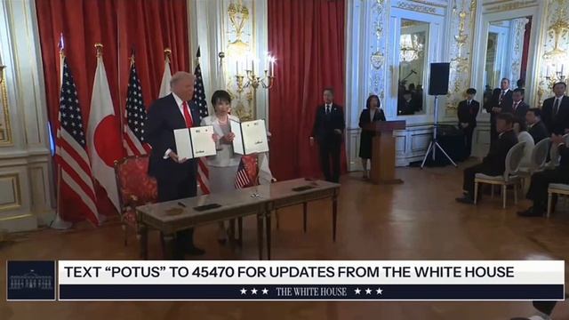 US and Japan sign critical minerals framework and alliance implementation agreements, October 28