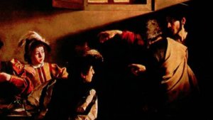 Что общего в этих картинах о призвании апостола Матфея, кроме темы?