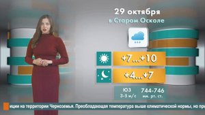 Погода в Старом Осколе на 29 октября