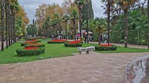 Прогулка по Сочи / ул. Навагинская / Парк и пляж Ривьера / Октябрь 2025