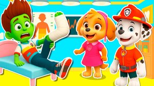 ЩЕНЯЧИЙ ПАТРУЛЬ РАЙДЕР ЗАРАЗИЛСЯ ЗОМБИ ВИРУСОМ АПОКАЛИПСИС В МАЙНКРАФТ PAW PATROL МУЛЬТИК