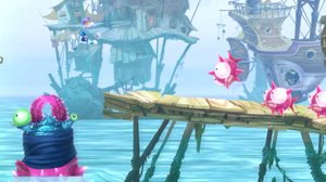 Прохождение заключительного этапа игры Rayman Legends 20 000 люмов под водой. Гло-Гло