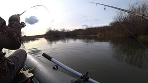 Джиг! Ловля щуки осенью на пруду