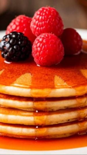 Пышные панкейки на молоке