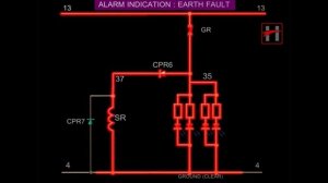 Работа электрической цепи индийского тепловоза. Видео 10