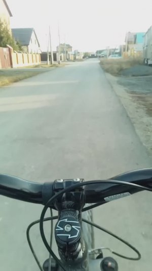 Покатушка на велике в одиночку