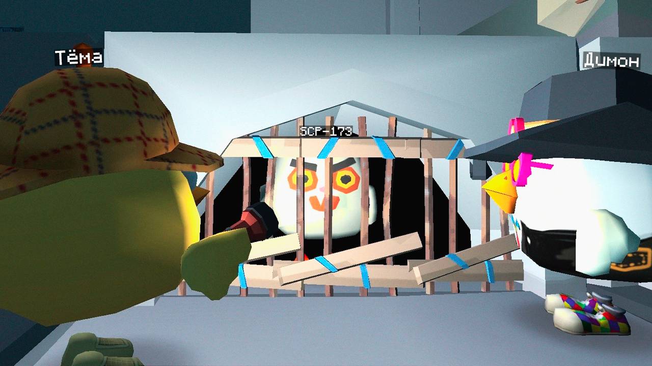 😨 Мы Реально нашли Страшное SCP-173 в Чикен Ган.. смотреть онлайн