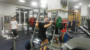 Силовая тренировка Ноги, присед со штангой , проходка до 120 кг 20251024211634