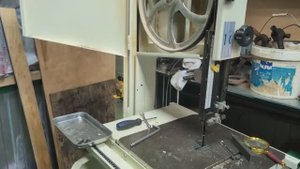 Переделка вертикальной ленточной пилы по дереву JET JWBS-14Q в универсальную