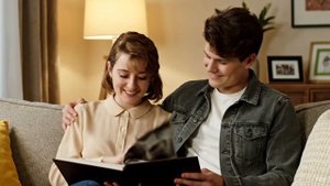 Два велосипеда на закате