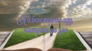 Я в бессмертье иду, наступая на зло