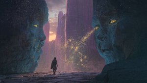 Whispering Stone Faces 🌌 2 Hour Surreal Ambience  Asteroid Oracles & Stardust Streams  Ancient Calm