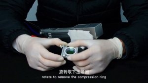 Замена защитного стекла (линзы) в пистолете SUP22C