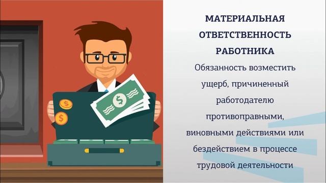 МАТЕРИАЛЬНАЯ ОТВЕТСТВЕННОСТЬ ПО ТРУДОВОМУ ЗАКОНОДАТЕЛЬСТВУ РОССИЙСКОЙ ФЕДЕРАЦИИ