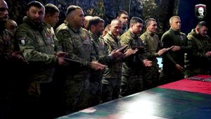 Апти Алаудинов "АХМАТ". Награждение личного состава бригады "Ветераны"