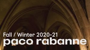 Показ женской коллекции Paco Rabanne осень-зима 2020-2021