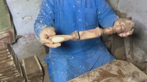 Интересный процесс изготовления деревянных штурвалов.